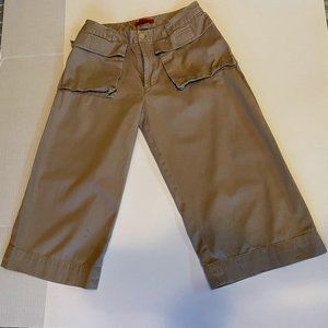 K Factory Baggy Leg Capri Pants